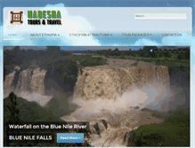 Tablet Screenshot of habeshatours.com